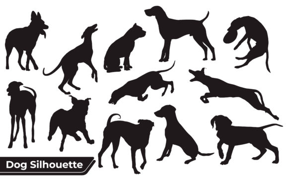 Animal Dog Silhouettes
