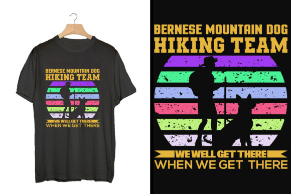 Bernese Mountain Dog Hiking Team We Well