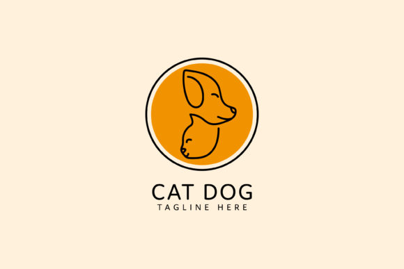 Cat and Dog Care Logo Design