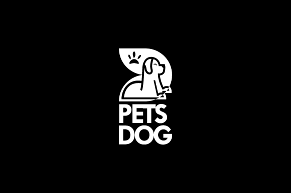 Creative Pets Dog Logo Design Template