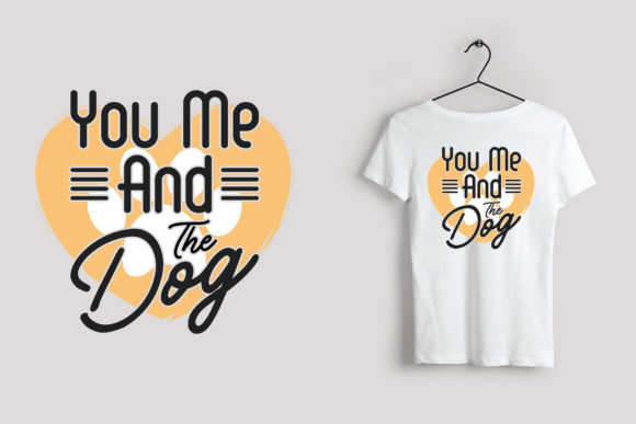 Design Review: Dog T-shirt Design You Me and the Dog