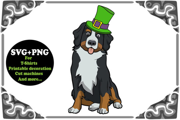 Leprechaun Dog Shamrock St Patricks